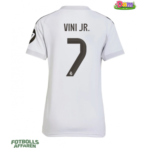 Real Madrid Vinicius Junior #7 Hemmatröja Kvinnor 2025-26 Kortärmad